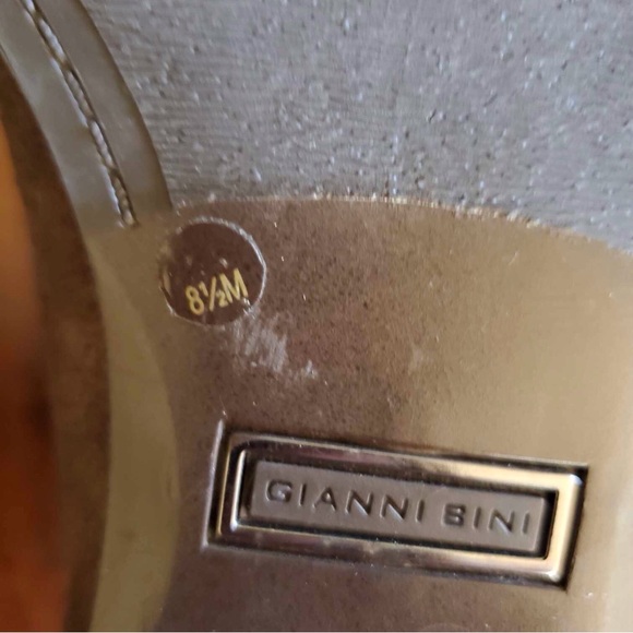 Gianni Bini Macke Suede Boot Brown Size 8.5 - Picture 10 of 11